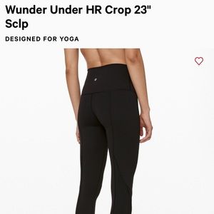 Never worn! Cute Navy wunder under crops